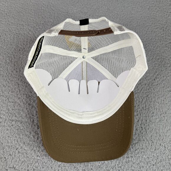 Scent Blocker Outdoors Hat Brown Snap Back Mesh Ball Cap Badge Logo NWT Hunting - Picture 6 of 11